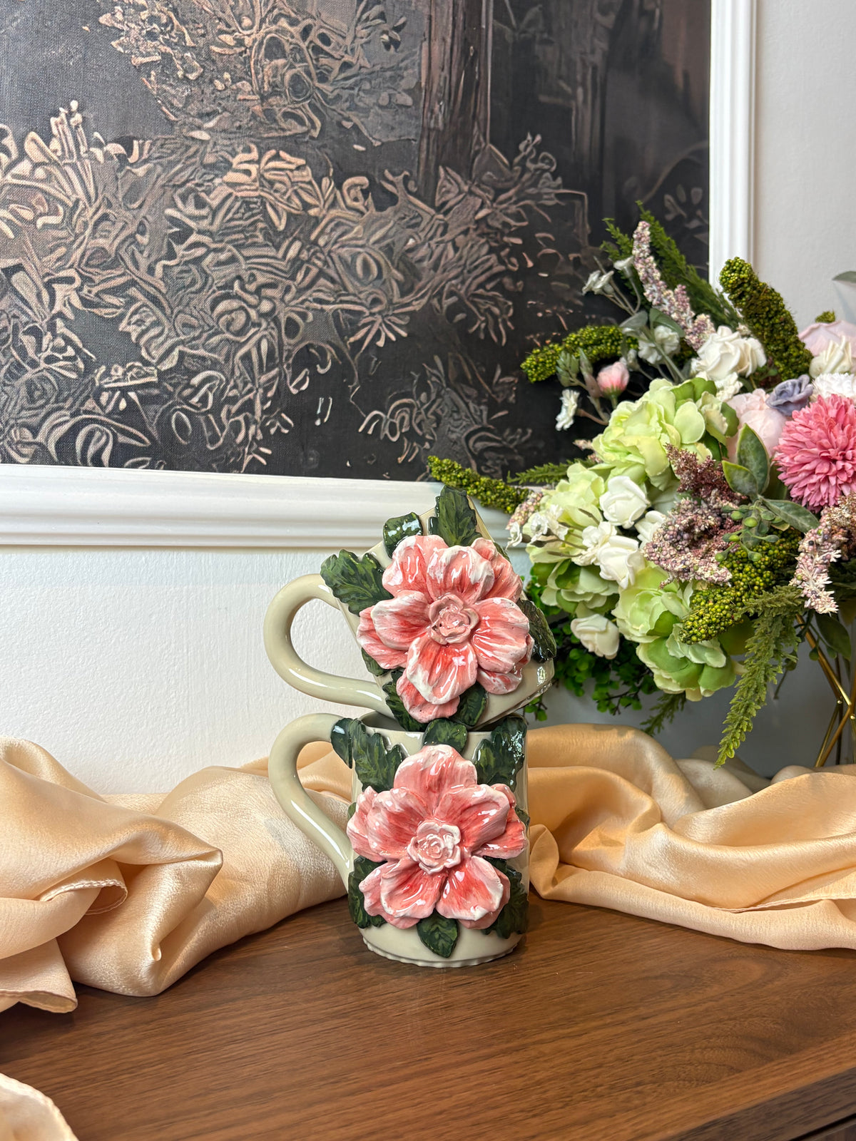 Pastel flowers