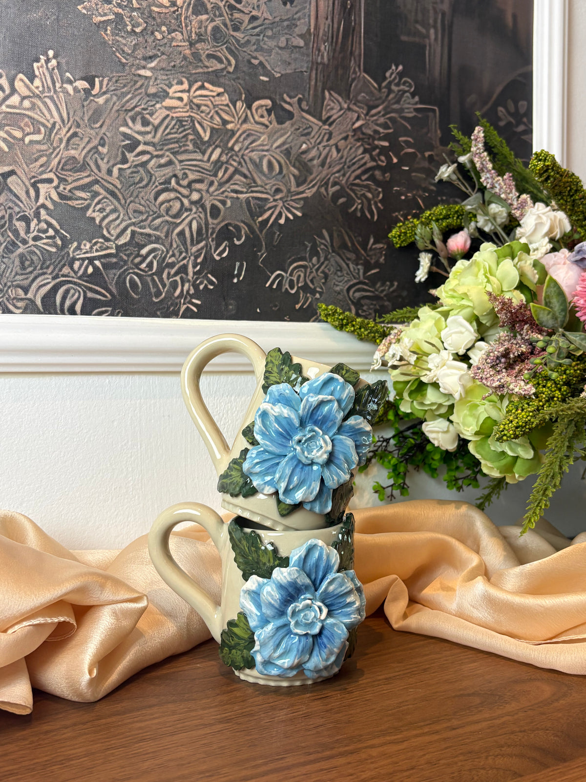 Pastel flowers